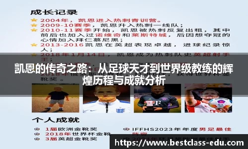 凯恩的传奇之路：从足球天才到世界级教练的辉煌历程与成就分析